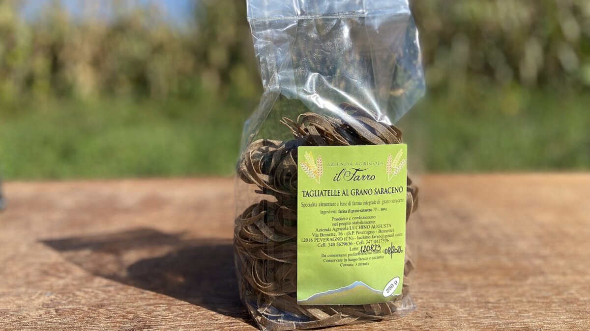 Fotografia: tagliatelle di grano saraceno