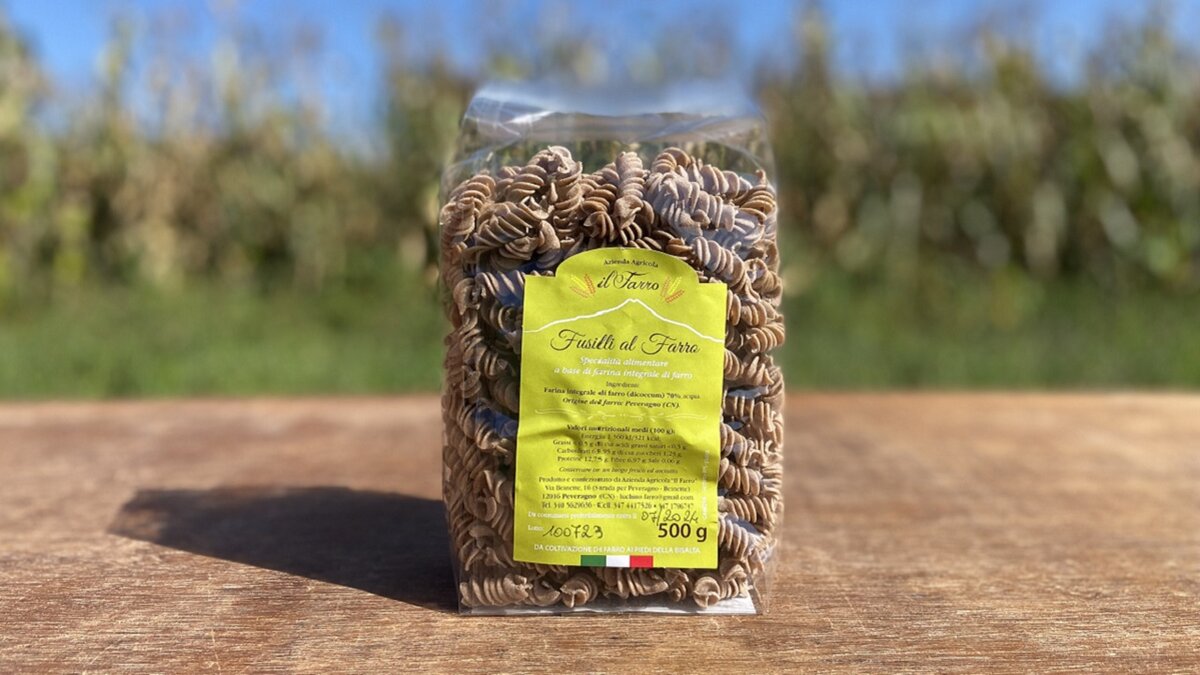 Fotografia: fusilli al farro