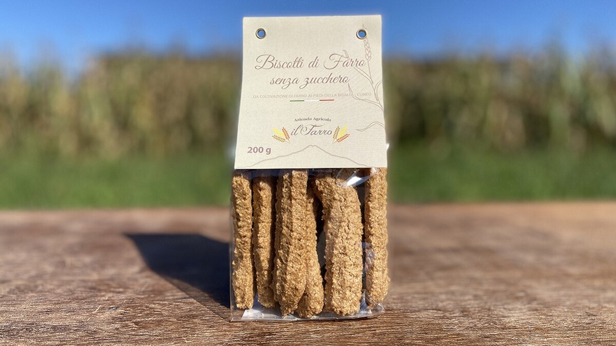 Fotografia: biscotti di farro senza zucchero