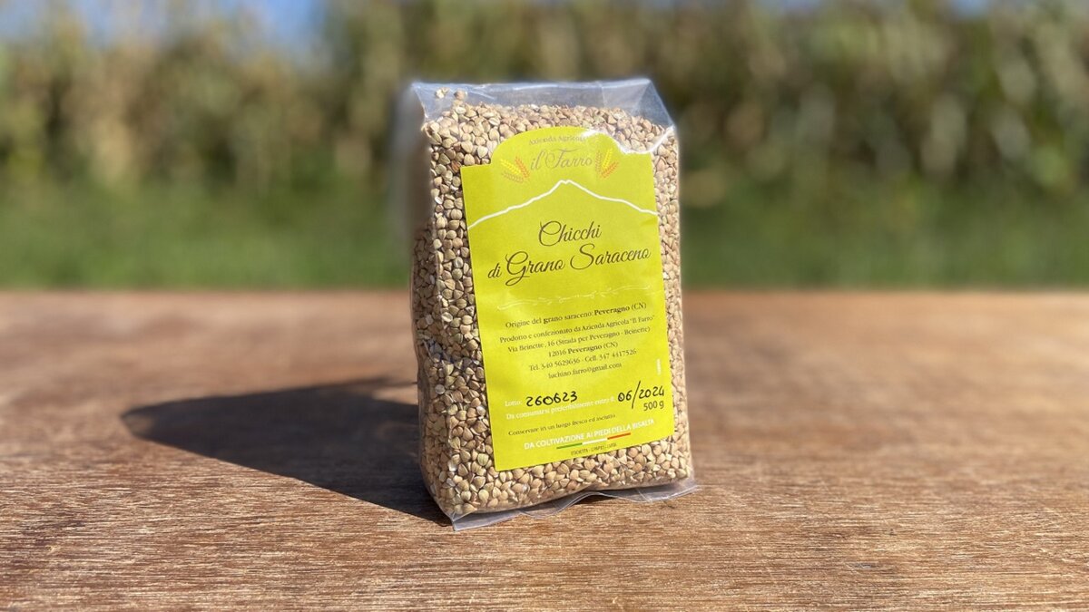 Fotografia: chicchi di grano saraceno