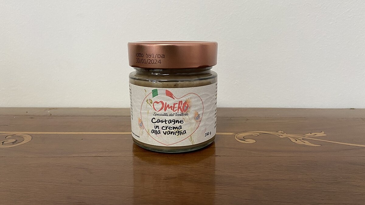 Fotografia: castagne in crema alla vaniglia