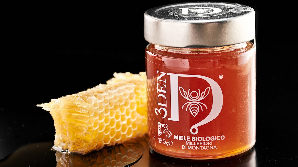 Fotografia: miele biologico millefiori di montagna