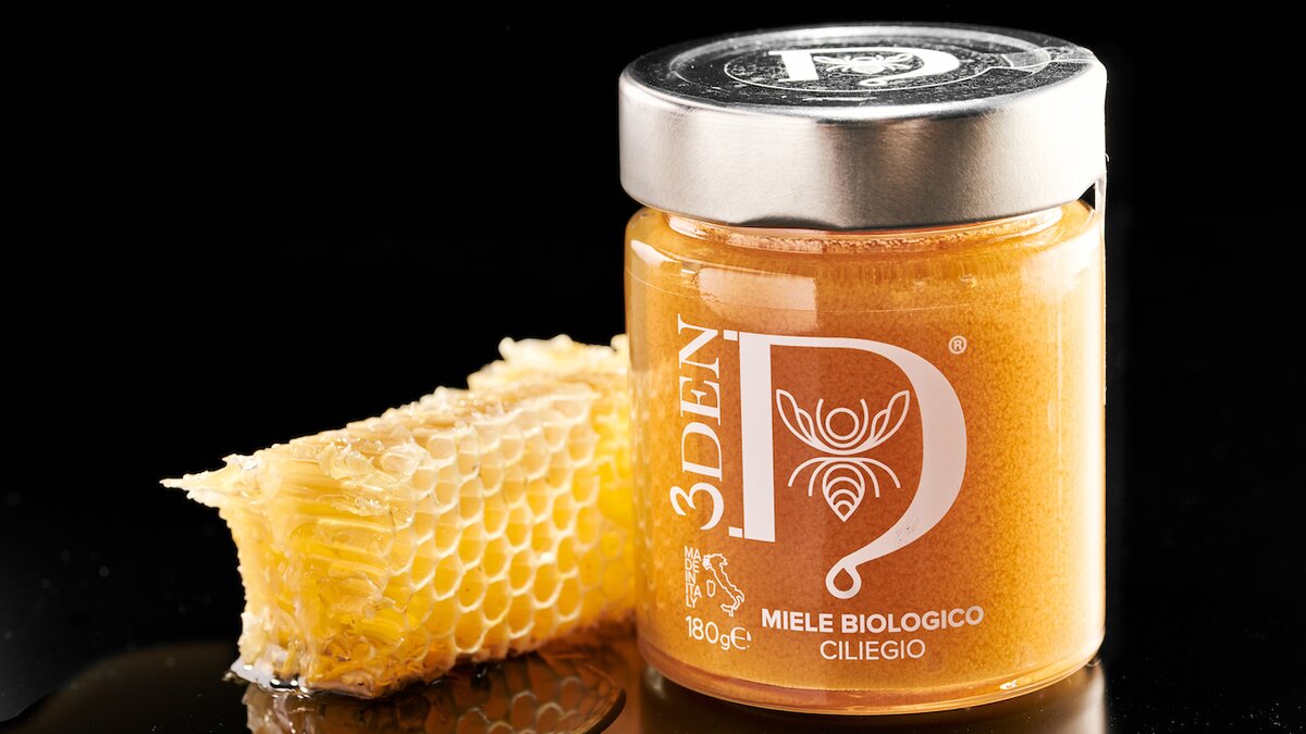 Fotografia: miele biologico di ciliegio