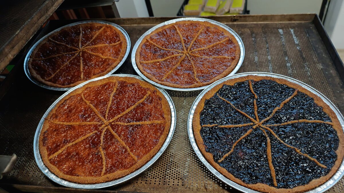 Fotografia: crostata di farro