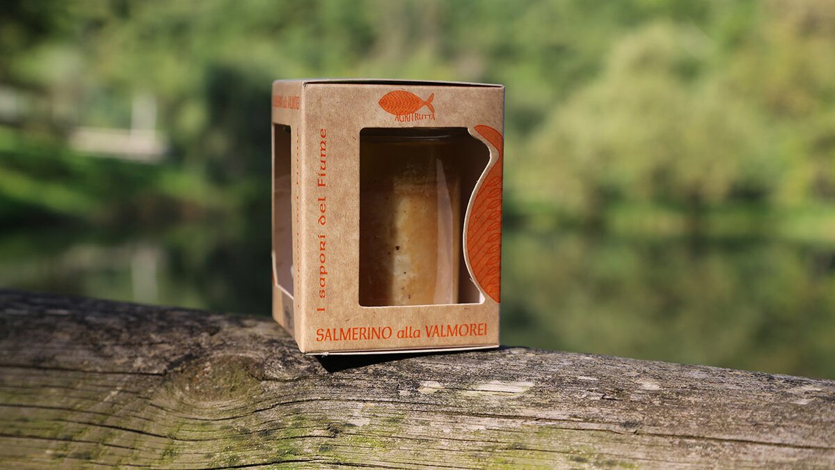 Fotografia: salmerino di fonte alla Valmorej